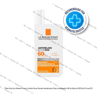 Protetor solar facial anti-idade Anthelios Hydraox Fps 60 50 ml La Roche-posay
