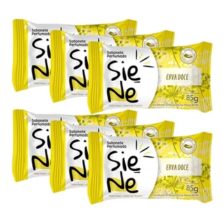 Kit 6 und Sabonete Siene Erva Doce 85g