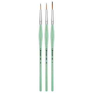 Conjunto Pincel Ergonomico Filete - liner - Condor 4005