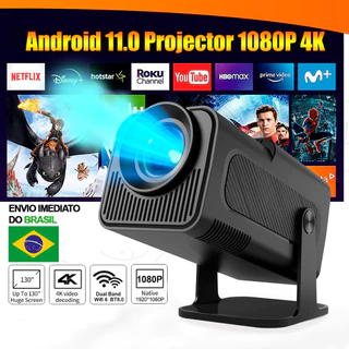 Projetor MagCubic 4k Hy320 Mini HD Plug Europeu Android A Pronta Entrega
