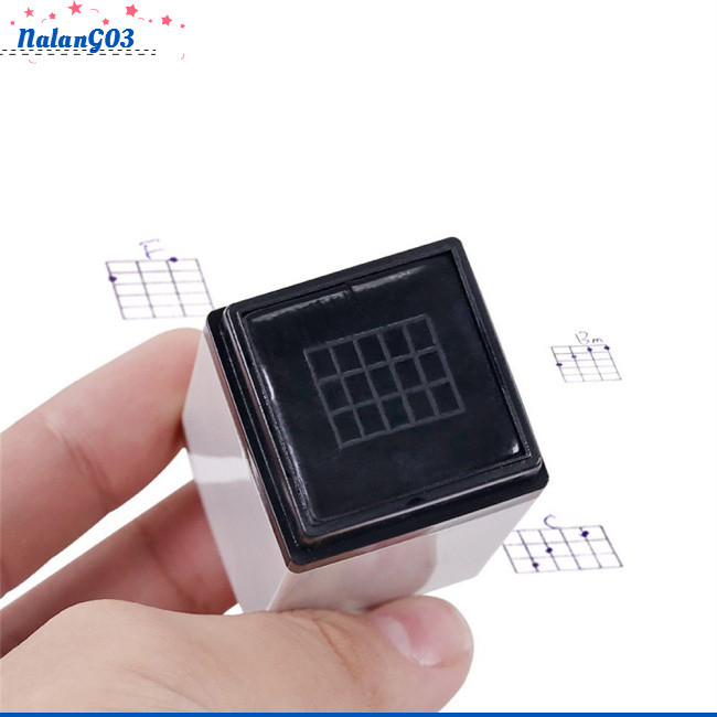 NA Guitar Ukulele Chords Stamp Clássico Acordes De Guitarra Imprimir