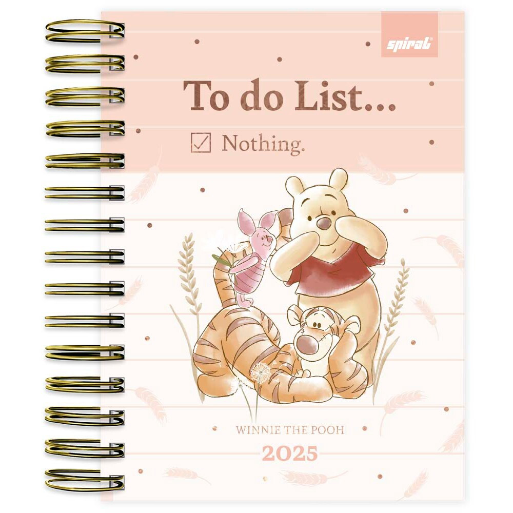 Agenda Diária 2025 Ursinho Pooh 13,6x19cm | Shopee Brasil
