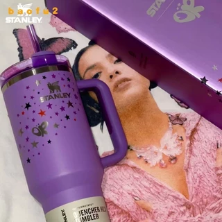 (Stanley x Olivia rodrigo) Adventure Quencher H2.0 Copo Isolado Com Fluxo 40oz JUP