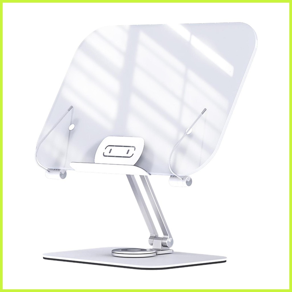 Rack De Livro Rotativo Multiuso 360 Graus Suporte Fácil De Usar Ergonômico Tablet gelat3br