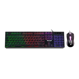 Kit Teclado e Mouse TGT Leopard 2, Rainbow, 1200 DPI, ABNT2, Preto, TGT-LP2-RBW01 em Oferta na Shopee