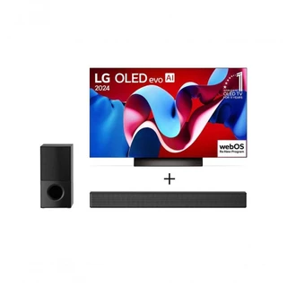 Combo Smart TV LG OLED Evo 4K C4 55