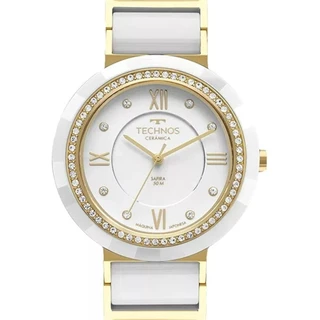 Relógio Technos Feminino Ceramic/saphire Dourado - 2036MRP/1B