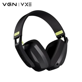 VGN VXE Sirene V1FPS Fone De Ouvido Para Jogos 2.4G Sem Fio Modo Duplo Bluetooth Baixa Latência Leve Acessório De
