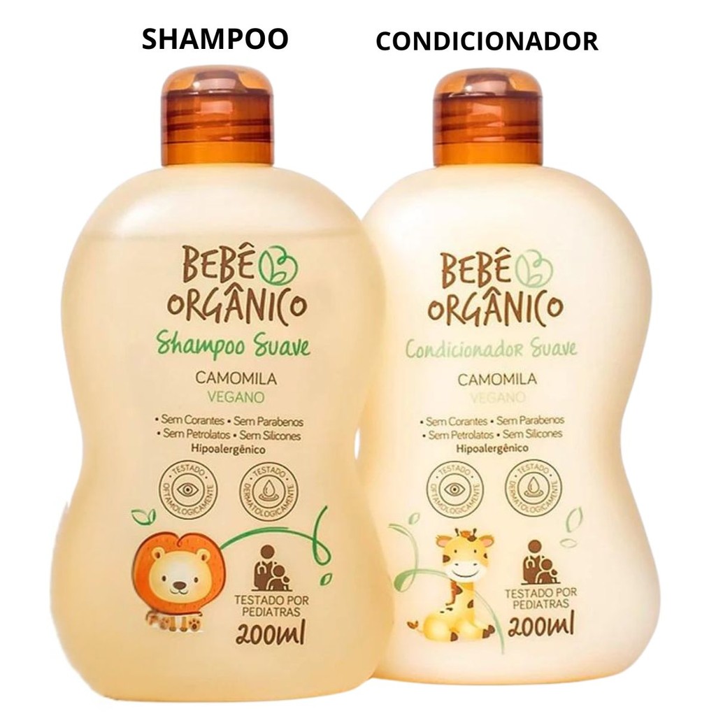 Kit Amor Shampoo + Condicionador - Cuidado Delicado - Recém Nascido ...