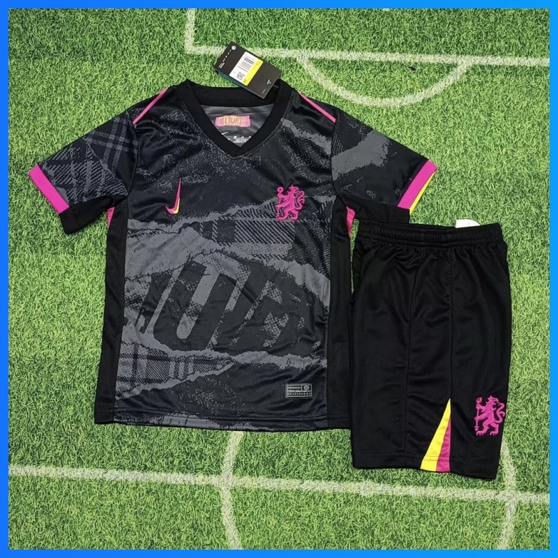 Camisa equipa criança 2024/25 Chelsea Camisa De Futebol Kit Infantil