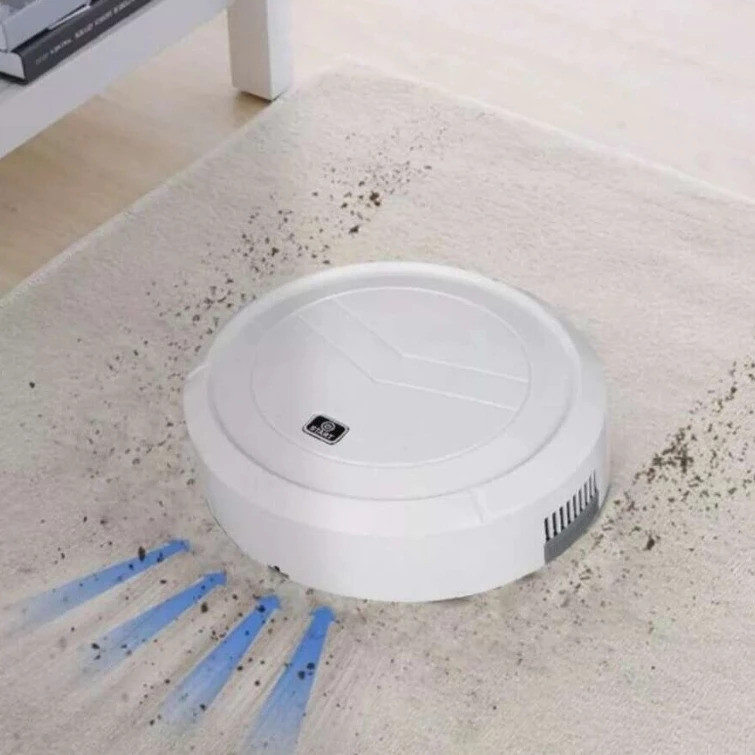 Robô De Varredura 3 Em 1 Esterilização E Desinfecção UV Aspirador Inteligente Carregador Automático De Casa