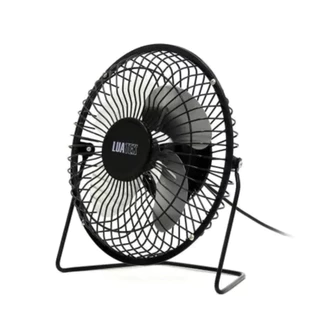 Mini Ventilador De Mesa Compacto Portátil USB 4 -pás de metal-6 polegada