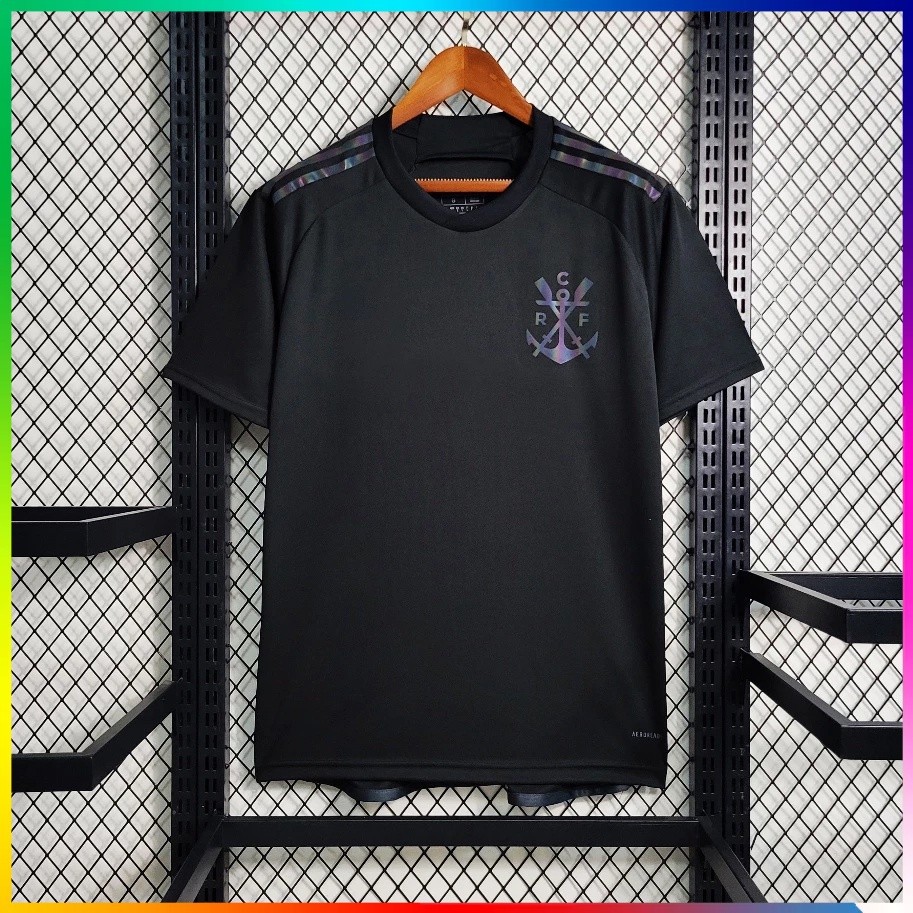 233/24 T22hird Camisa De Futeb24ol Preto FL23MG