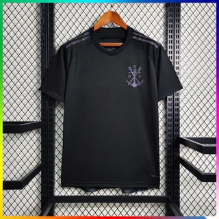 233/24 T22hird Camisa De Futeb24ol Preto FL23MG