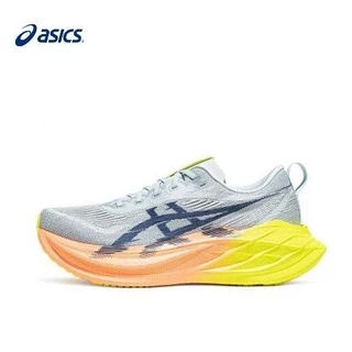 Asics Superblast 2 rebote leve, resistência à abrasão, tênis de corrida de comprimento de ponta baixa-homens de topo feminino, mesmo no estilo cinza