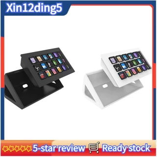 Novo Estoque De Teclado Visual Stream Deck Botão LCD 15 Teclas Controlador De Criação De Conteúdo Ao Vivo Personalizado Teclados Programáveis