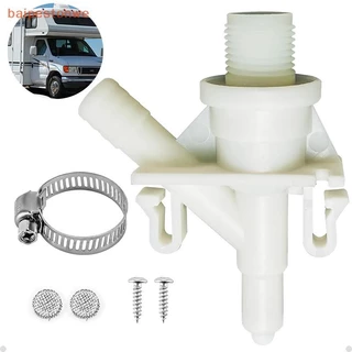 [baipestonwe] Kit De Válvula De Água Sanitária RV Vaso Sanitário Fácil De Desmontar Conexão Estável Anti Rachadura Para Série 300 310 320