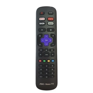 Controle Remoto TV Smart AOC Philco RUko 32S5195/78G 43S5195/78G Netflix GloboPlay DAZN Deezer- Substituto Compatível