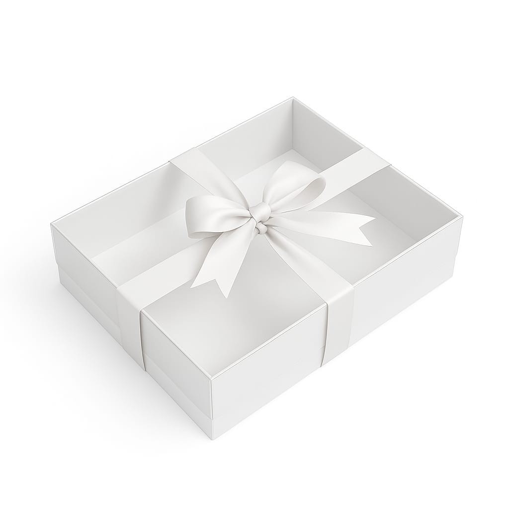 20 Caixas Kraft Visor - De Presente 20x15x5,5cm Presente Dia dos