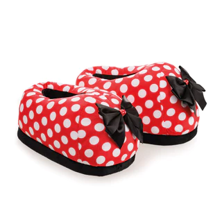 Pantufa Europa Minnie Mouse Disney Com Solado de Borracha em Oferta na Shopee