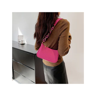 Saco De Lã De Fibra Pequeno Quadrado Novo Estilo Coreano Criativo De Pedra De Moda Para Mulheres