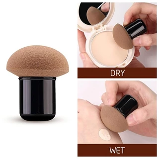 Ferramenta Cosmética Maquiagem Cogumelo Em Pó Cabeça De Esponja Puff