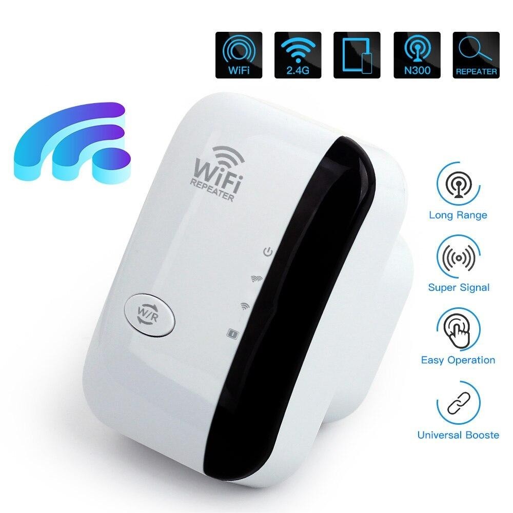 Repetidor Sem Fio WiFi De 300Mbps Amplificador Remoto 802.11N Reapeter Europa