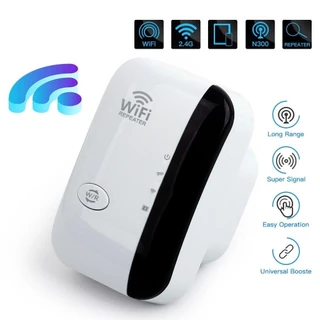 Repetidor Sem Fio WiFi De 300Mbps Amplificador Remoto 802.11N Reapeter Europa