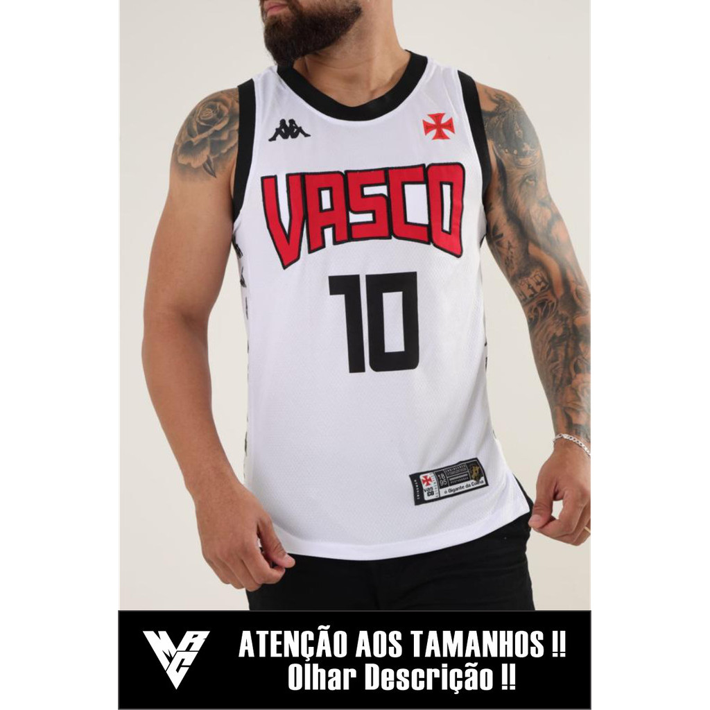 Camisa Regata Vasco / nº10 - Branco !
