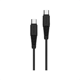 Cabo Tipo USB-C para USB-C 1,2 Metros Cor Preto - Philips