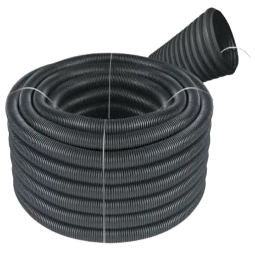 Conduite Conrrugado Preto A 1/2 polegadas 50M - Hidrolete | Shopee Brasil