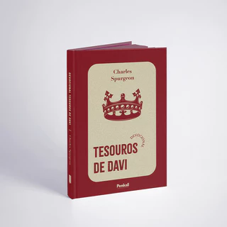 Caderno devocional tesouros de davi | Coroa Vermelha