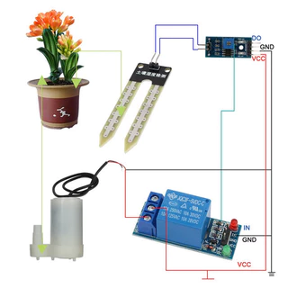 Kit Irrigação Automatica Faça Você Mesmo Diy Funciona sem ou com Arduino Planta Automatico