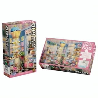 Quebra Cabeça Puzzle Doceria Colorida 500 Peças 04593 - Grow