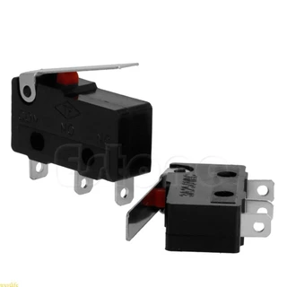 2 Pcs C + + NC Interruptor Limite SPDT 3 Pinos Alavanca Momentary Roller Lever