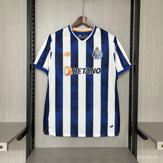 Novo 2024-25 Porto Fã Versão Quente Casa Futebol Masculino Camisa Esportiva