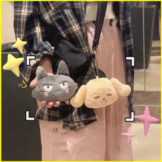 GR9 Skip and Loafer Shima Dog E Mitsumi Cat Bonecos De Pelúcia Para Meninas Bolsa Pingente Anime Brinquedos Crianças