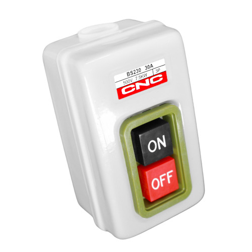 BOTOEIRA TRIFÁSICA 30A 2 BOTÕES ON/OFF MODELO BS230 | Shopee Brasil
