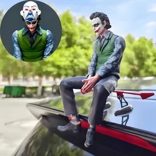 23cm Gotham Palhaço DC Coringa Heath Ledger Bonito Cavaleiro Das Trevas Esquadrão Suicida Dos Desenhos Animados Modelo Carro Ornamentos Brinquedo