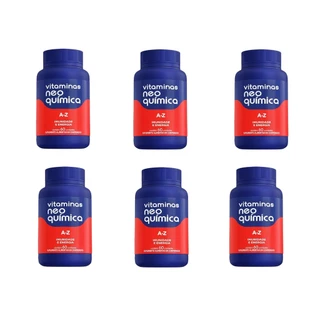 Kit 6x Vitamina A-Z Imunidade E Energia 60 Cpr - Neo Química