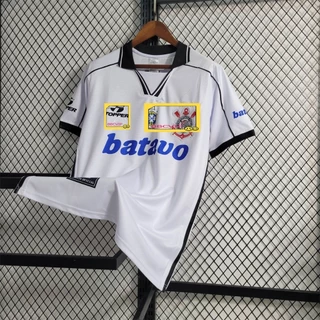Retro Fashion Top Tailândia Qualidade 1999 Co Casa Jersey Tamanho: S-2XL