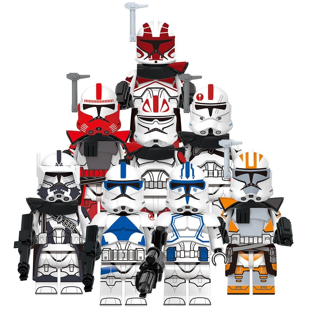 Compatível com Lego Lego Legion Star Wars Series Legion Elite Shell ...