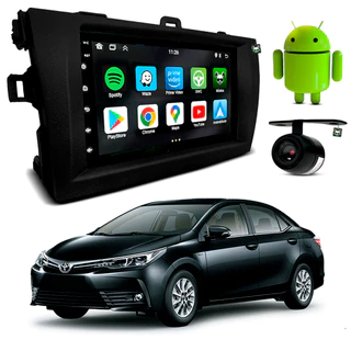 Kit Central Multimidia Android 7 Pol Corolla 2009 2010 2011 2012 2013 2014