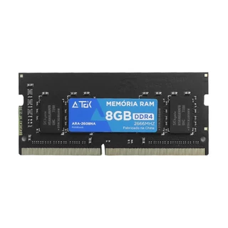 Memória RAM Gaming Notebook DDR4 8GB 2666MHz