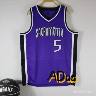 Hot Pressed Camisa #5 De'aaron Fox 2025 city Edition De Basquetebol Jerseys