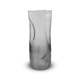 Vaso Acqua Fume 12X30.5X12Cm Vidro em Oferta na Shopee