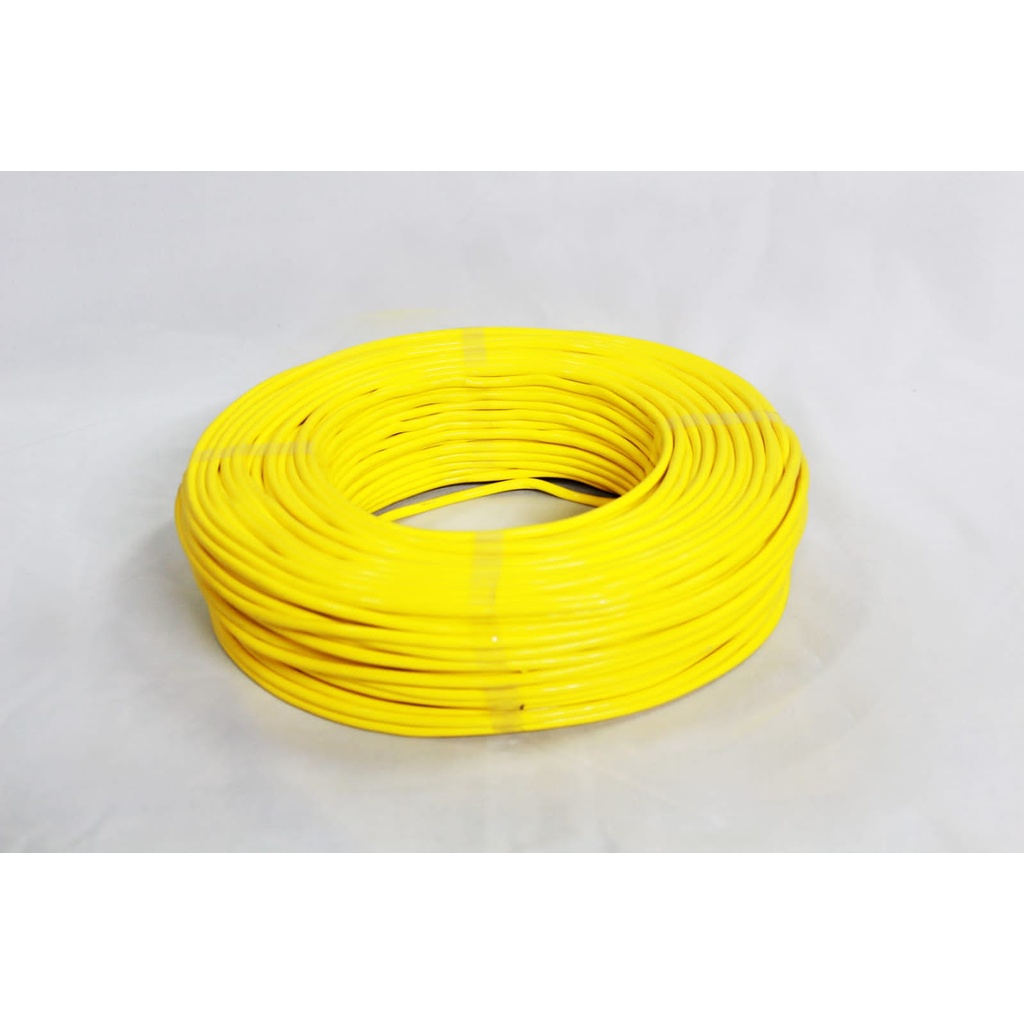 Fio Cabo Flexível 2,5 Mm 50 Metros Amarelo