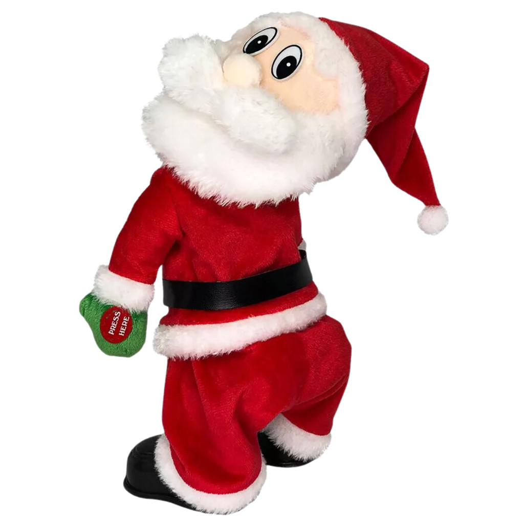 Papai Noel Dançarino Mexe o Bumbum