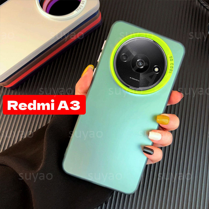 EASSGU Custodia per Redmi A3 / Redmi A3X / POCO C61 (6.71 Inches