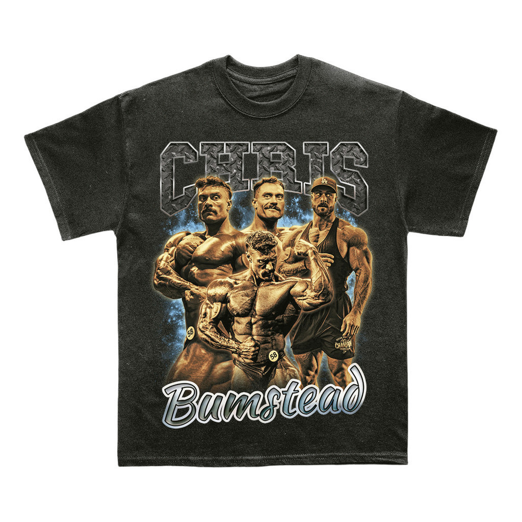 Camiseta Oversized Cbum Bootleg Preta